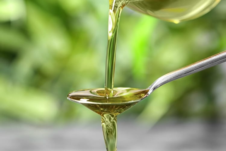 Cooking with Cannabis olive oil