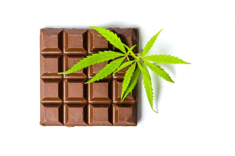 dosing edibles cannabis-infused chocolate